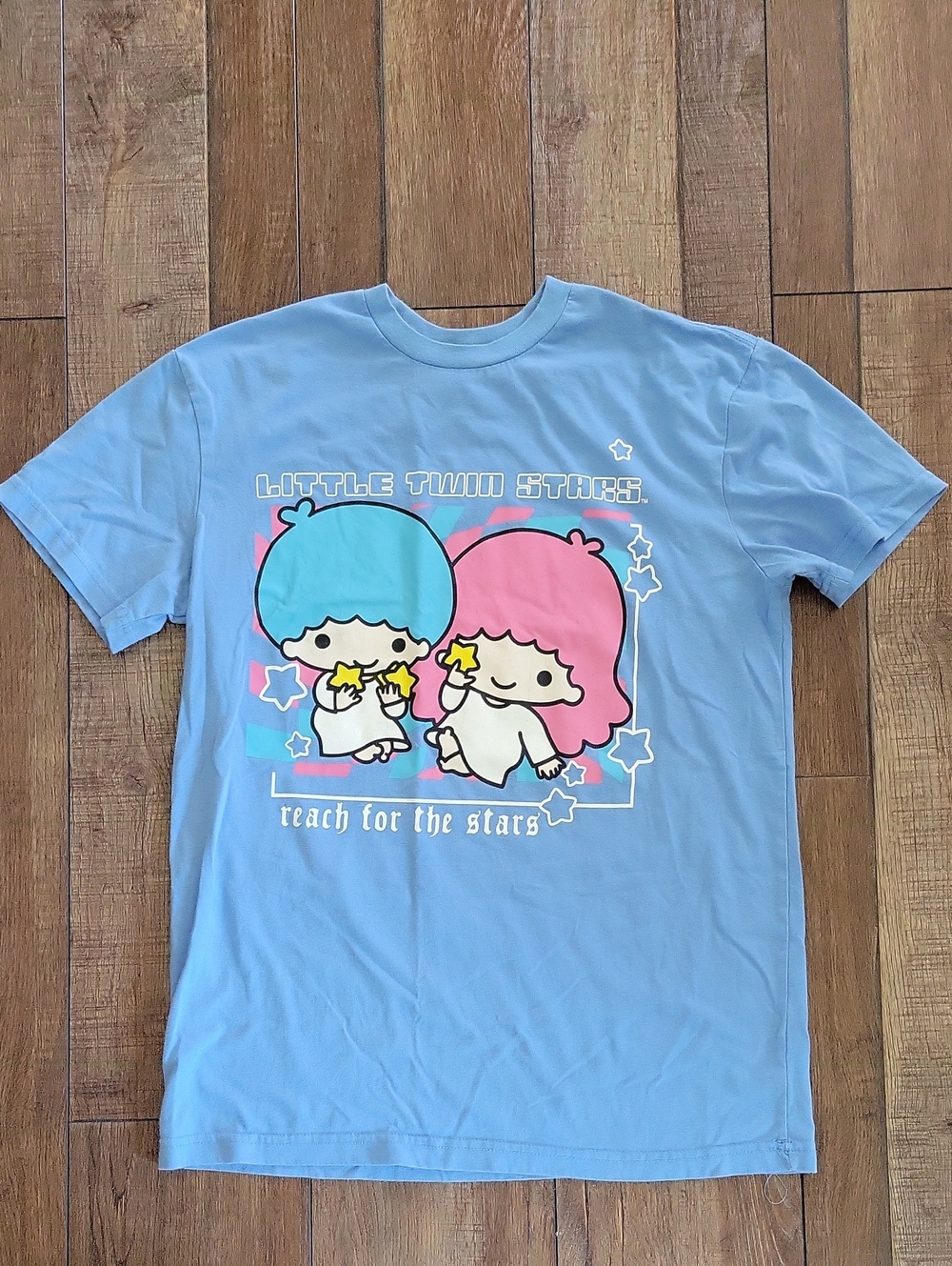 Little Twin Stars Kids' Blue Graphic Tee